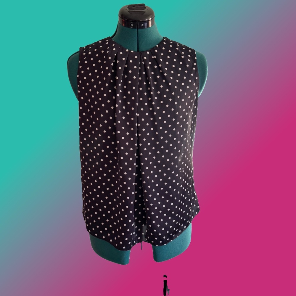 Jones New York polka dot blouse - Small